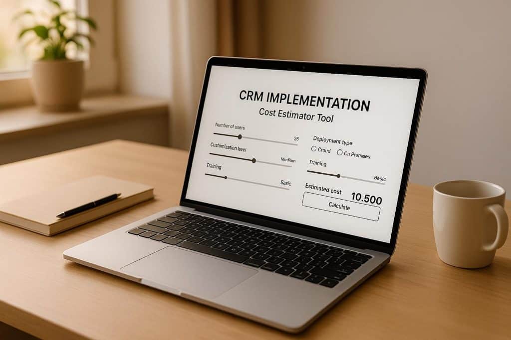 CRM Implementation Cost Estimator Tool