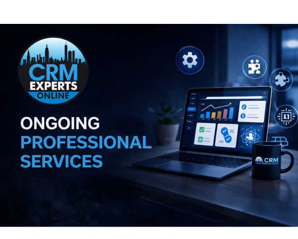 Ongoing Professional Services CRM automation and AI support by CRM Experts Online