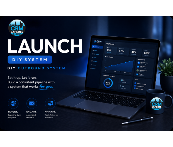 Growth AI-assisted outbound system with lead scoring and automation by CRM Experts Online