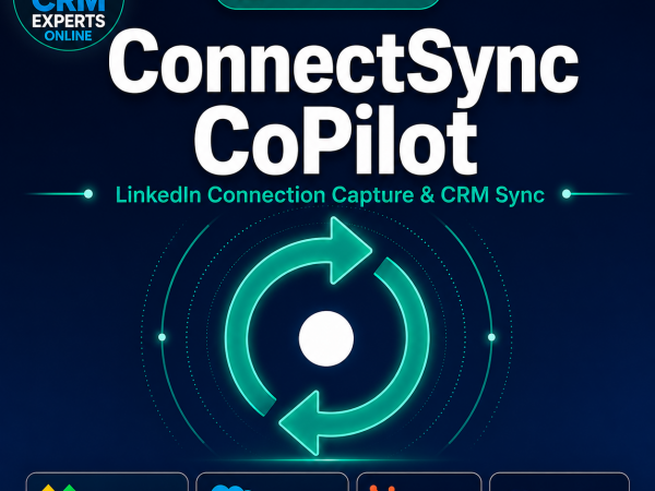 ConnectSync CoPilot AI agent for LinkedIn connection capture, contact enrichment, and CRM synchronization with GoHighLevel, Salesforce, HubSpot, and Zoho CRM.